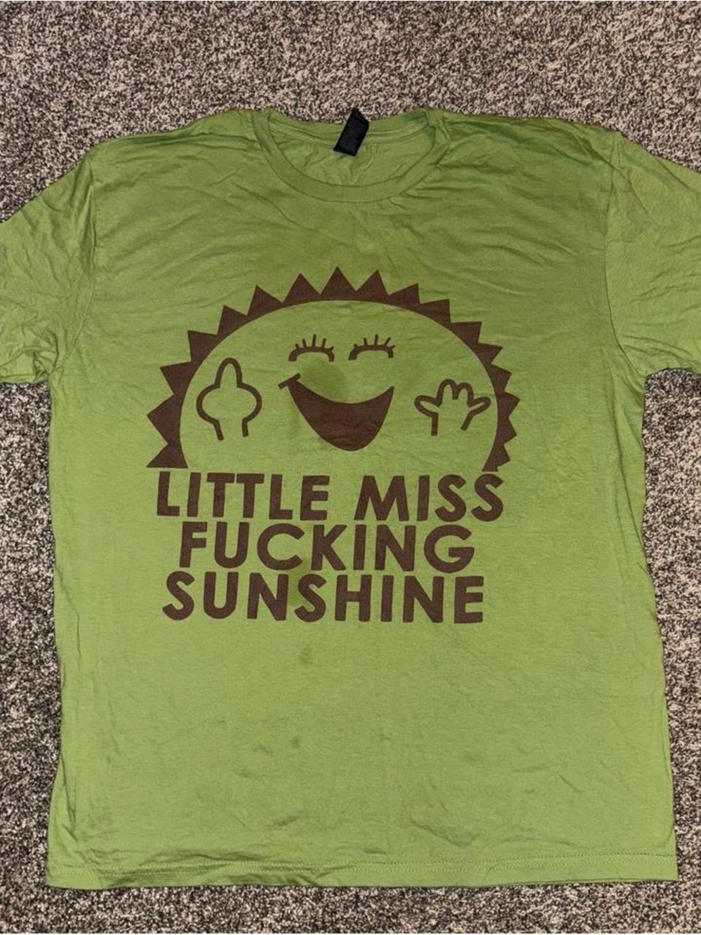 Y2K Little Miss Sunshine graphic tee